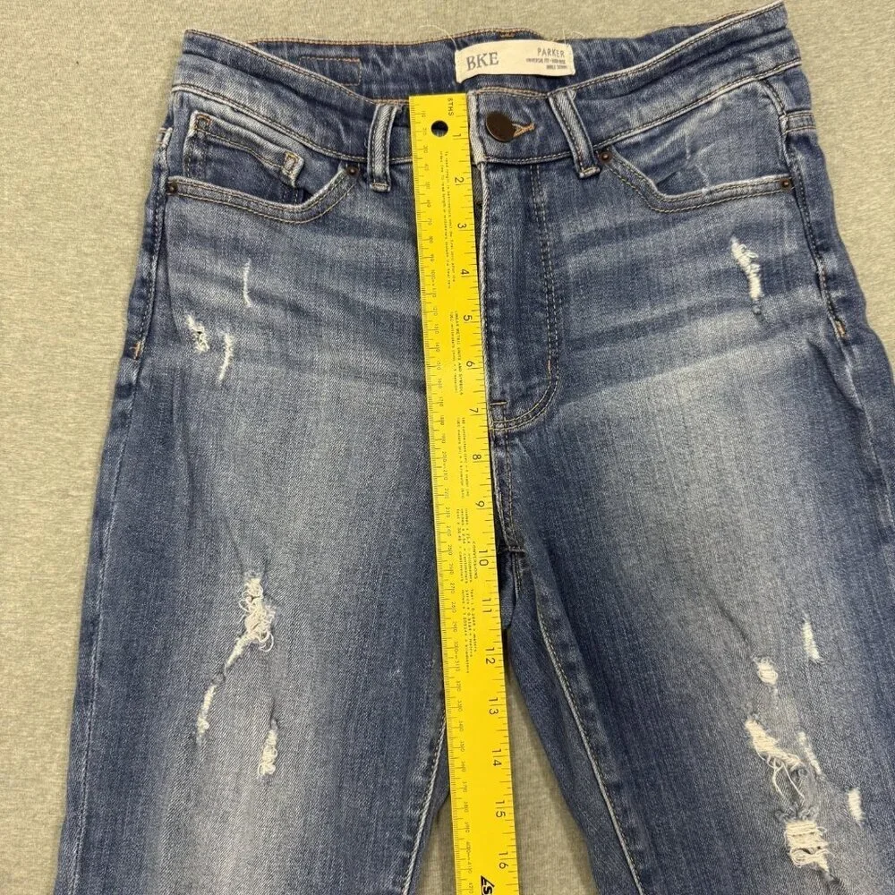 BKE Women’s Parker High Rise Ankle Skinny Jeans SZ 27 - Picture 7 of 12